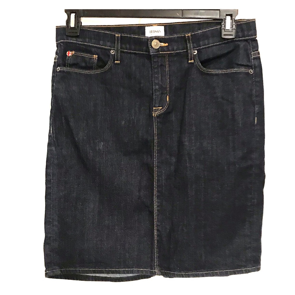 Hudson denim pencil skirt, size 28